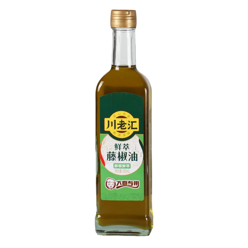 川老汇鲜萃藤椒油 360ml/瓶