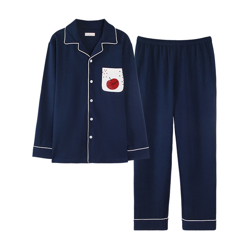 猫人情侣睡衣秋冬款长袖韩版可爱春秋季家居服两件套装