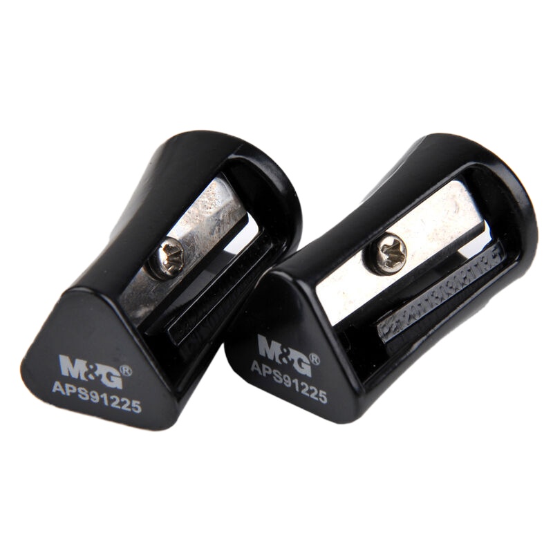 晨光 APS91225 学生卷笔刀手摇式削笔机削笔器 颜色随机 金属款 10个/包