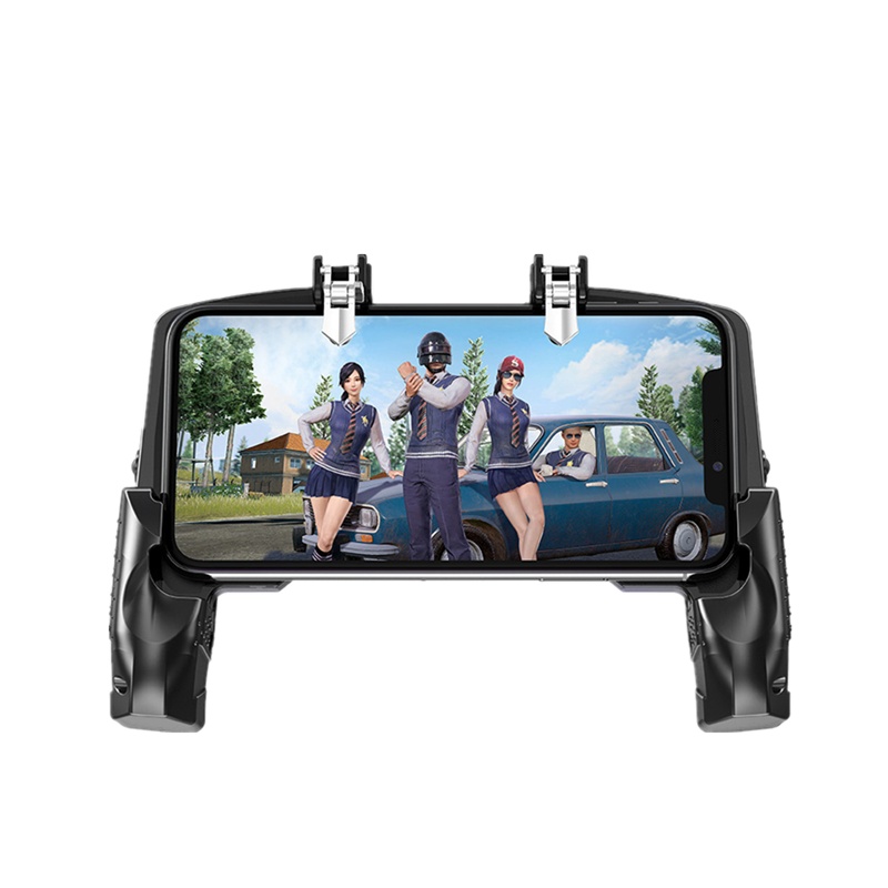 莱圳发 手机吃鸡神器六指四键游戏手柄手游辅助器机械按键自动压抢王者荣耀物理外设魔改装备套装