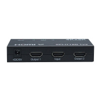 信特安 XTA0102HDHDMI分配器一进二出 1进2出2K*4K数字高清线视频分屏切换器一分二 电脑盒子接电视投影