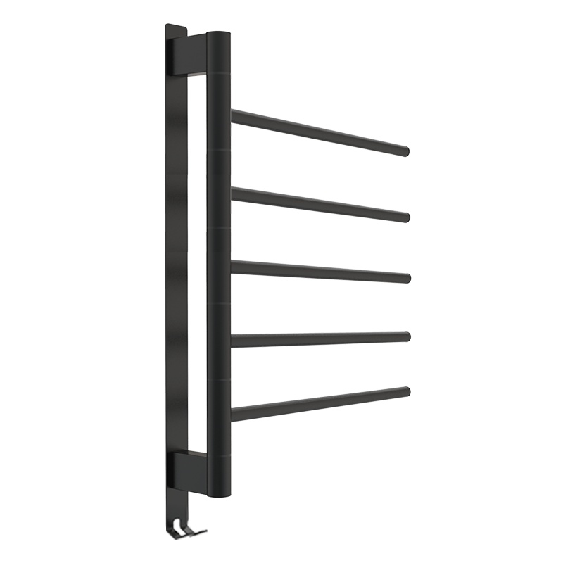 卡迪欧(KADIYO)L05旋转电热毛巾架家用 免打孔304不锈钢浴巾杆置物架烘干架子