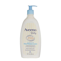 原装进口美国艾维诺 Aveeno 婴幼儿宝宝儿童燕麦保湿润肤乳532ml(0岁以上)