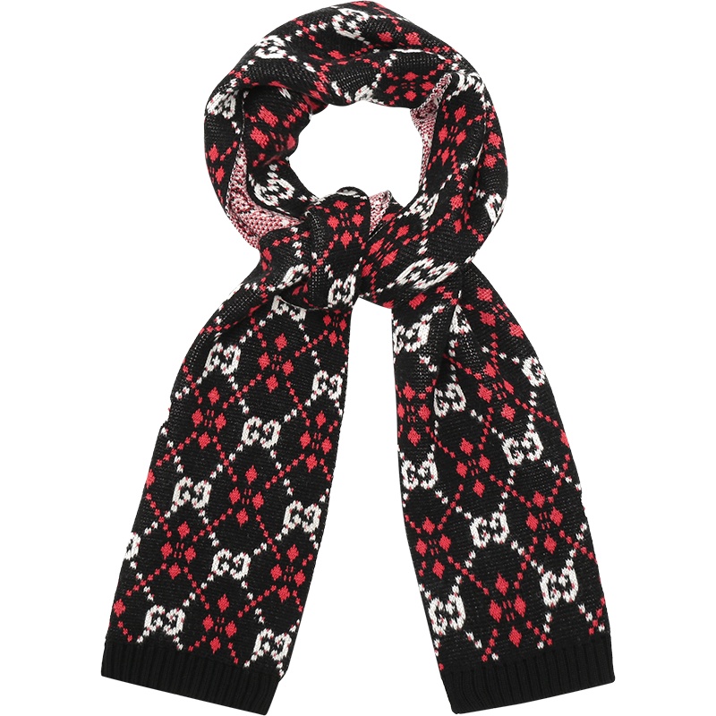 GUCCI 古驰 男士 棉/羊毛围巾 547453 4G250