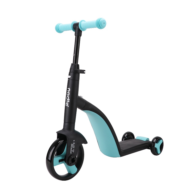 nadle纳豆三合一儿童滑板车1-2-3-6岁宝宝可坐溜溜车小孩滑滑车