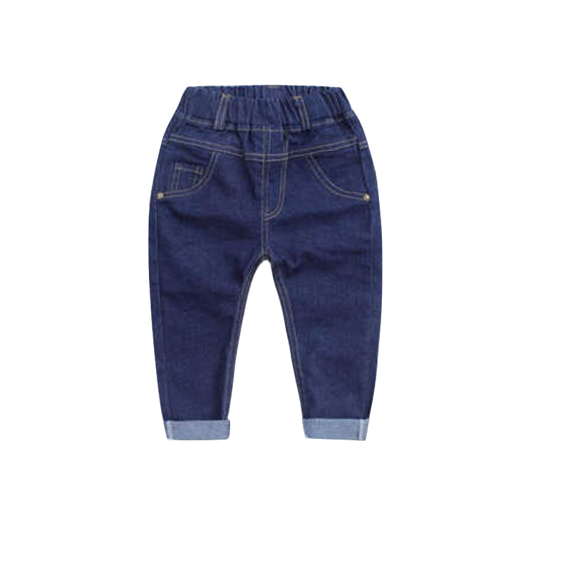 童装男童牛仔裤儿童秋装裤子新款中大童男孩长裤 莎丞