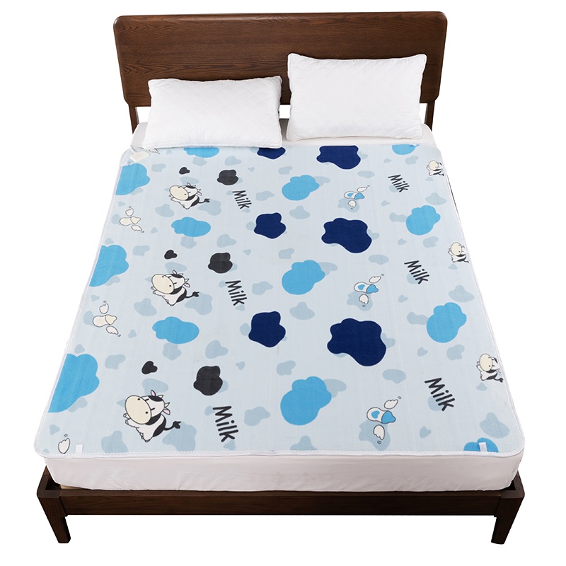 老席匠电热毯 安全调温型电褥子毛毯 法兰绒除湿双人电毯子学生宿舍家用