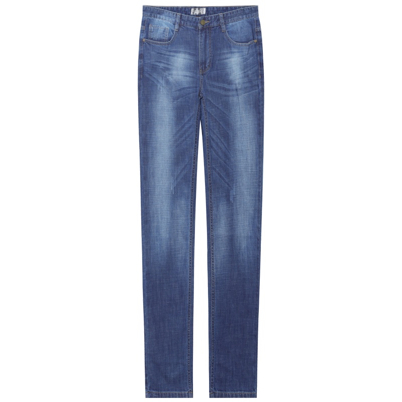 HODO红豆男装 男士牛仔裤 2019秋季新款修身弹力显瘦棉氨牛仔裤男