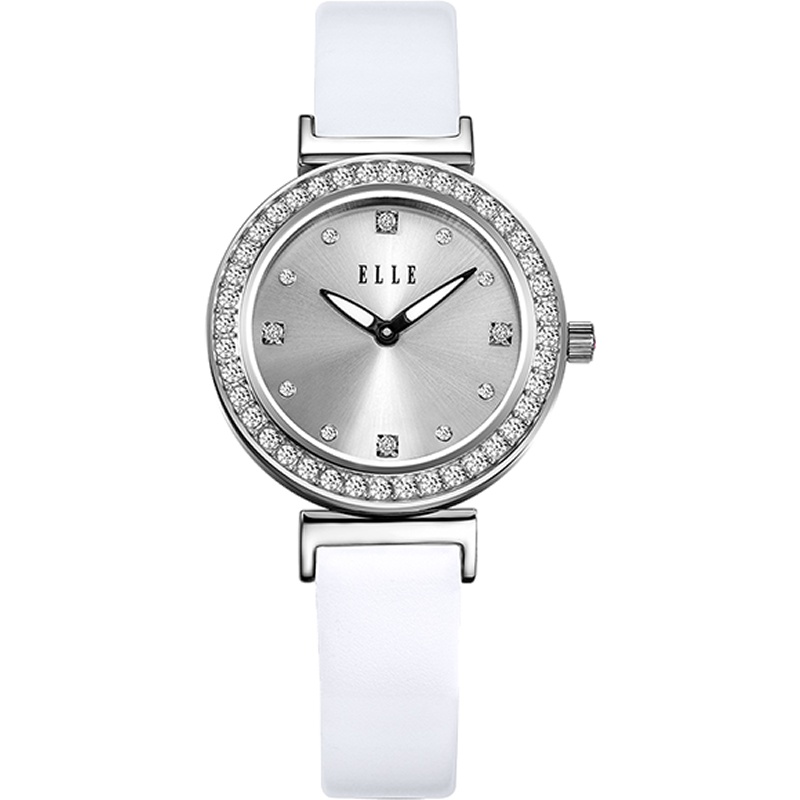 ELLE女Interchange系列 法式简约女表 白色
