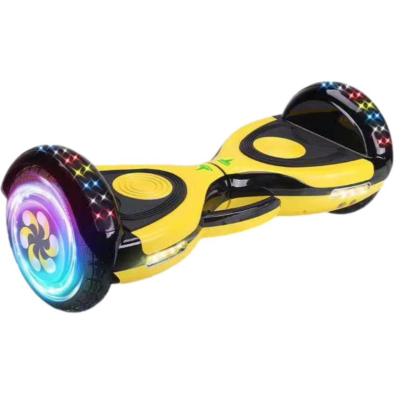 体感双轮平衡车儿童便宜高端智能代步车成人手提自平衡车活力黄8寸