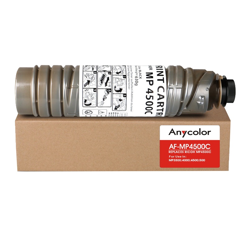 欣彩(Anycolor)MP4500C粉盒 AF-MP4500C 适用理光 MP3500 4000 4500 500