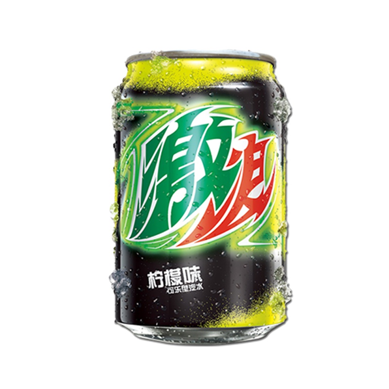 百事可乐 激浪330ML*12罐 塑包
