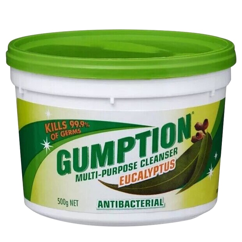 Gumption万能清洁膏厨房厕所清洁剂油烟家具500g 绿色桉树味杀菌去污 多功能去污膏