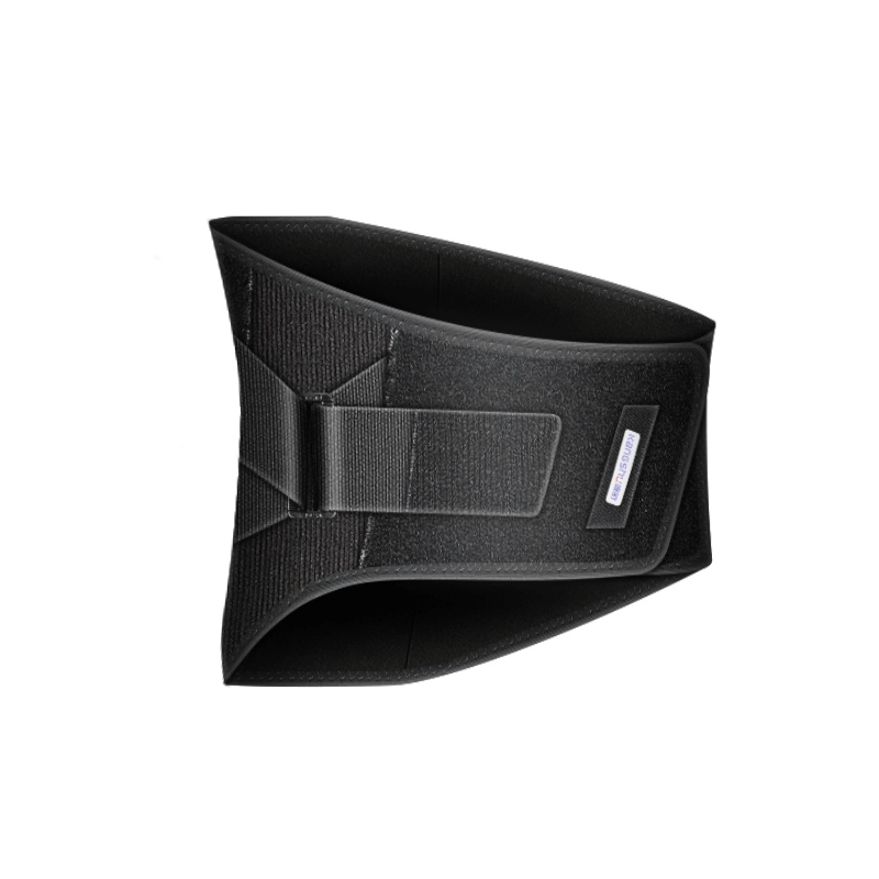 康舒医用固定带-B1后掠翼护腰[黑色]B3018S腰部固定器 腰椎间盘突出腰肌劳损腰托保暖腰围子腰部自发热男女