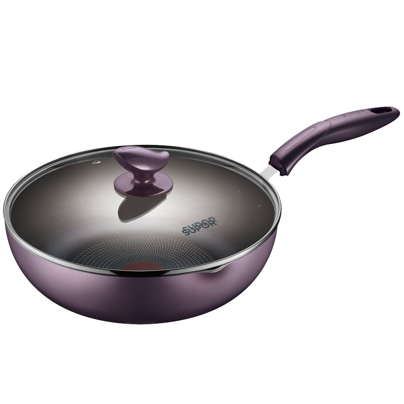 苏泊尔(SUPOR)煎锅PJ26R4 火红点深型煎锅 26cm不粘锅