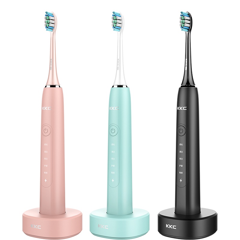 KKC KB-660 电动牙刷 净齿呵护型 成人声波震动牙刷 充电式软毛牙刷