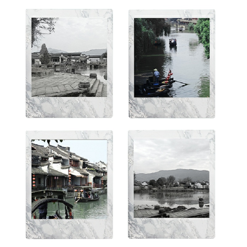 富士(FUJIFILM)INSTAX 拍立得相纸 SQUARE系列方形汉白玉快显胶片相纸 适用SQ富士方形相机(10张)