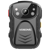 群华(VOSONIC)D5执法记录仪 便携式随身录像机 1296P高清夜视15小时超长不间断录像 内置128G内存