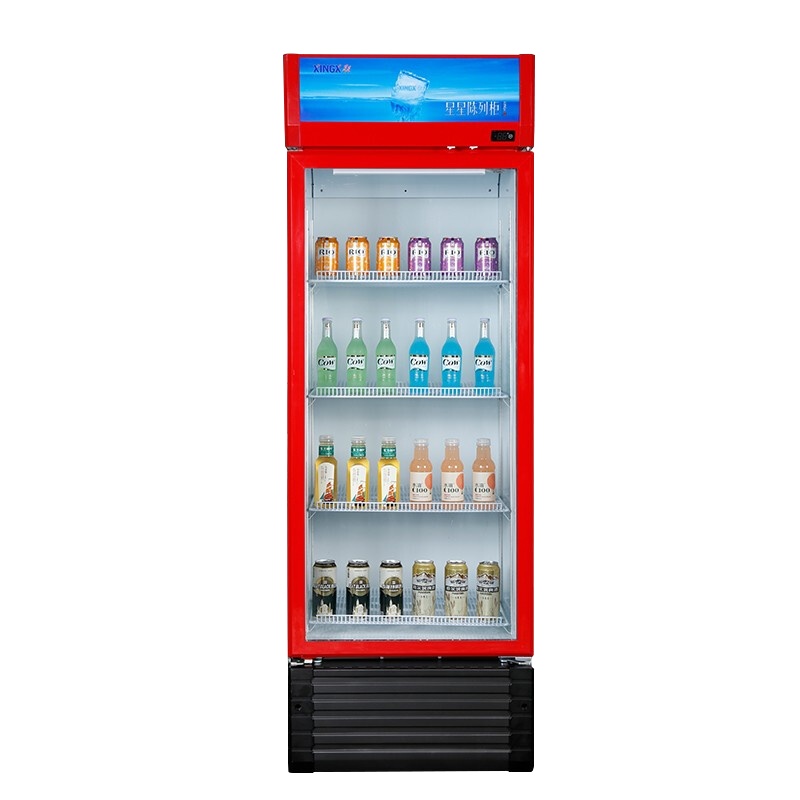 星星(XINGX)LSC-610WD大容量商用立式冷藏柜 无霜风冷饮料啤酒柜展示柜立式商用冰柜陈列柜 610升 风冷无霜