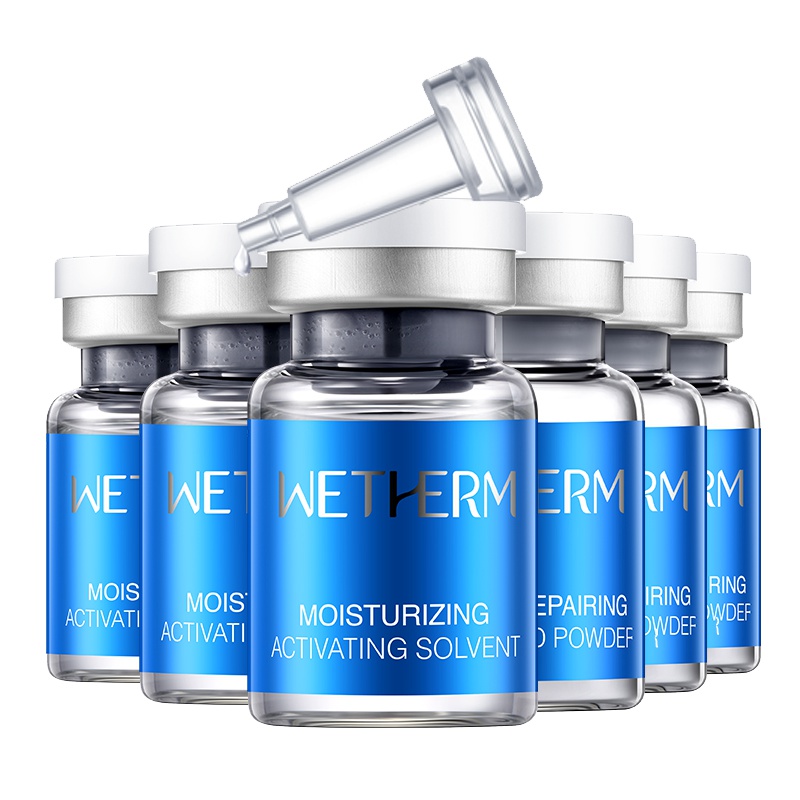 5对共10瓶温碧泉WETHERM水润修护冻干粉套组 修护保湿补水收缩毛孔淡痘印祛痘男女通用任何肤质