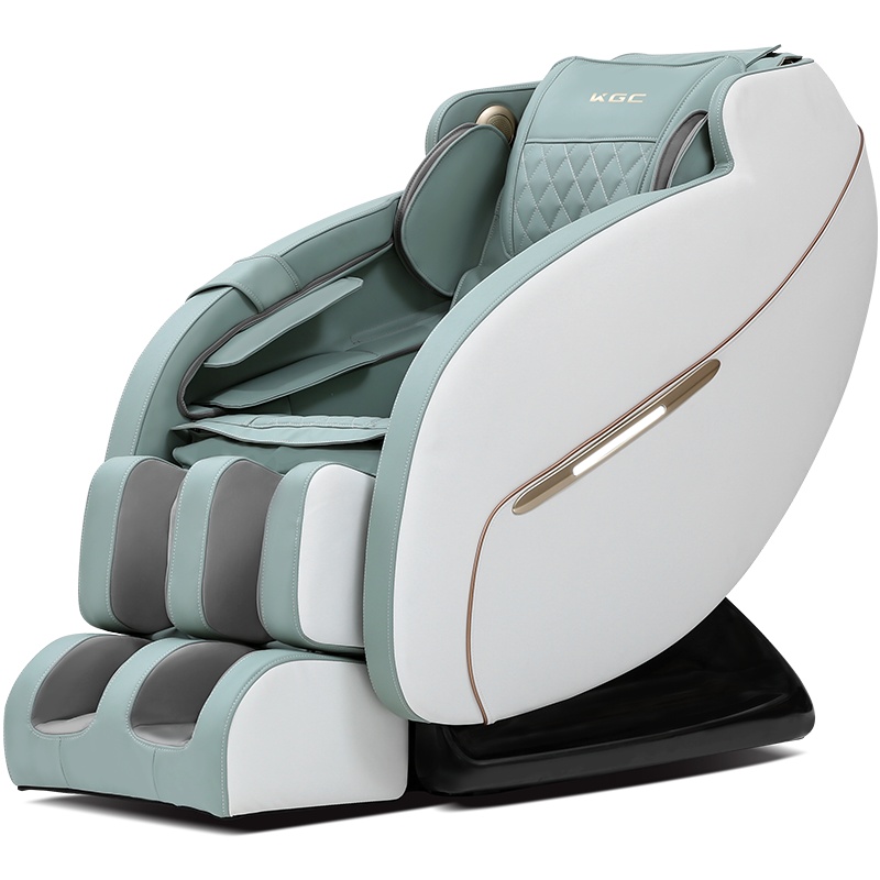 KGC云耀智能按摩椅牛油果奶昔色家用零重力沙发椅