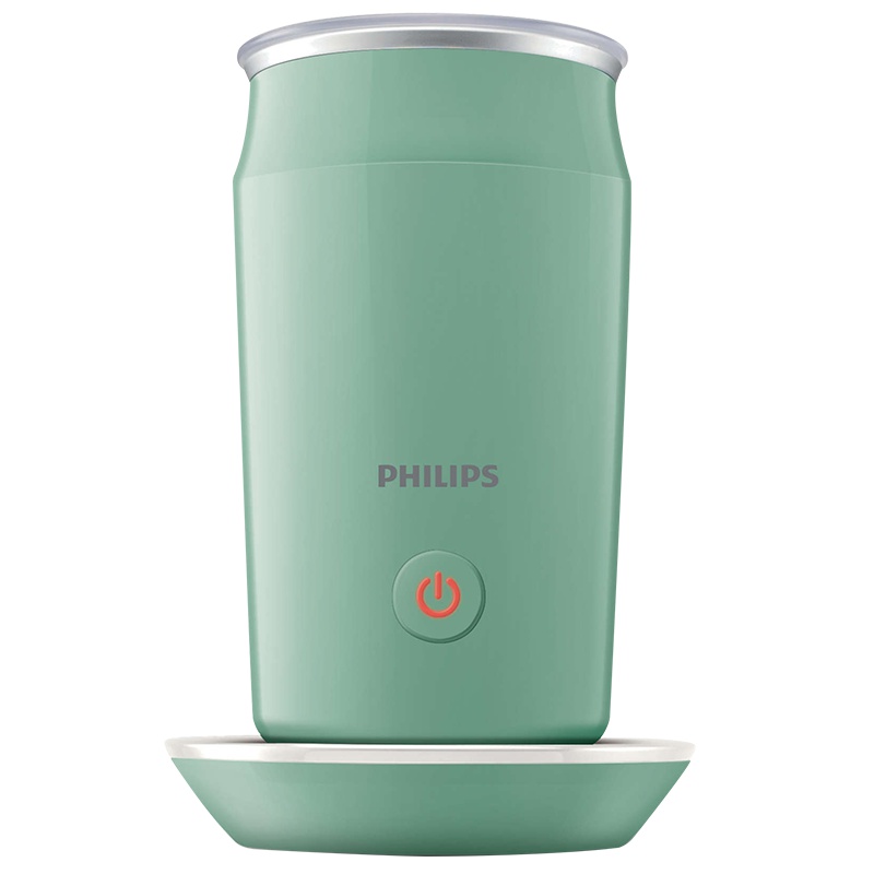 飞利浦(Philips)奶泡机 全自动多功能咖啡奶泡机 打奶机 牛奶加热器 CA6500/11青草绿