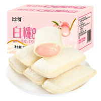 [满199减125元]欧贝拉白桃小口袋面包早餐250g整箱速食糕点零食小吃懒人夜宵充饥休闲食品