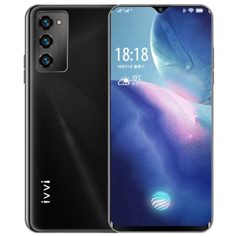 ivvi p40全网通双卡游戏吃鸡 8GB+128GB 炫酷黑 学生高配高性价比千元低价智能手机适用于华为荣耀oppo小米vivo5G耳机