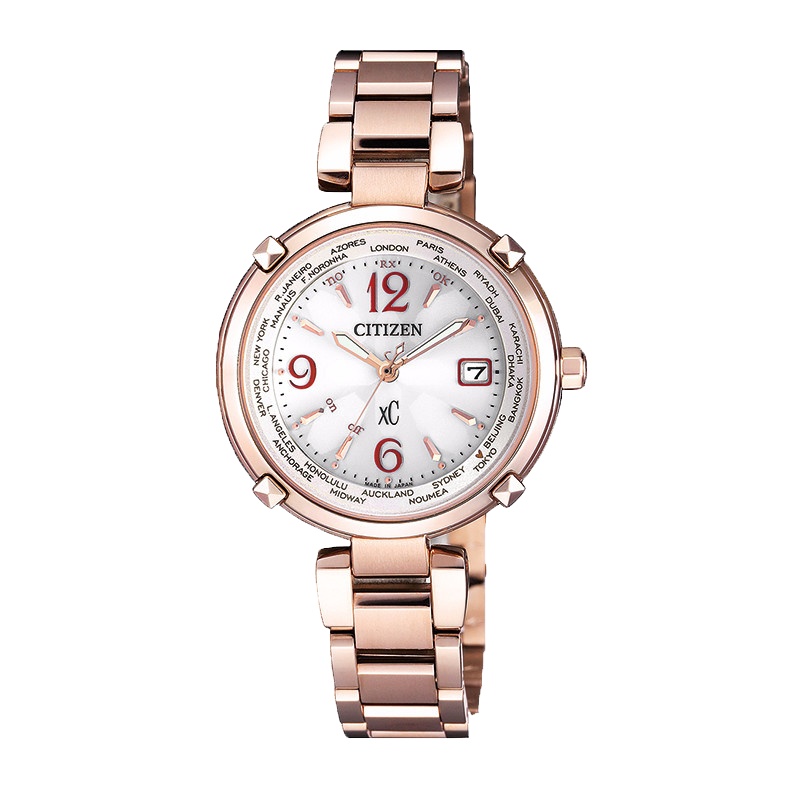西铁城(CITIZEN)多功能时尚女表 EC1047-57A