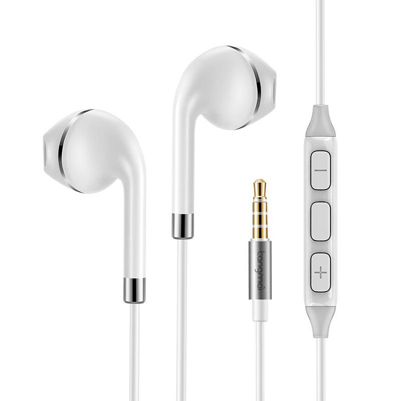 唐麦 T0 手机耳机入耳式通用女生男全民k歌苹果安卓有线耳塞重低音韩国迷你运动唱歌高音质音乐耳机线控带麦星光银安卓版