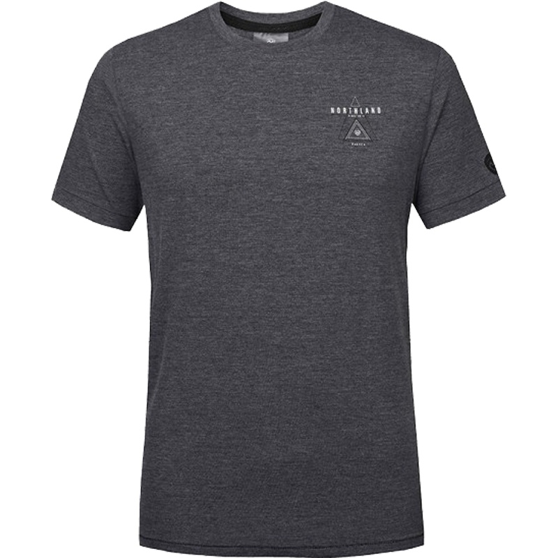 诺诗兰（NORTHLAND）户外男式运动休闲圆领短袖T恤GL085B