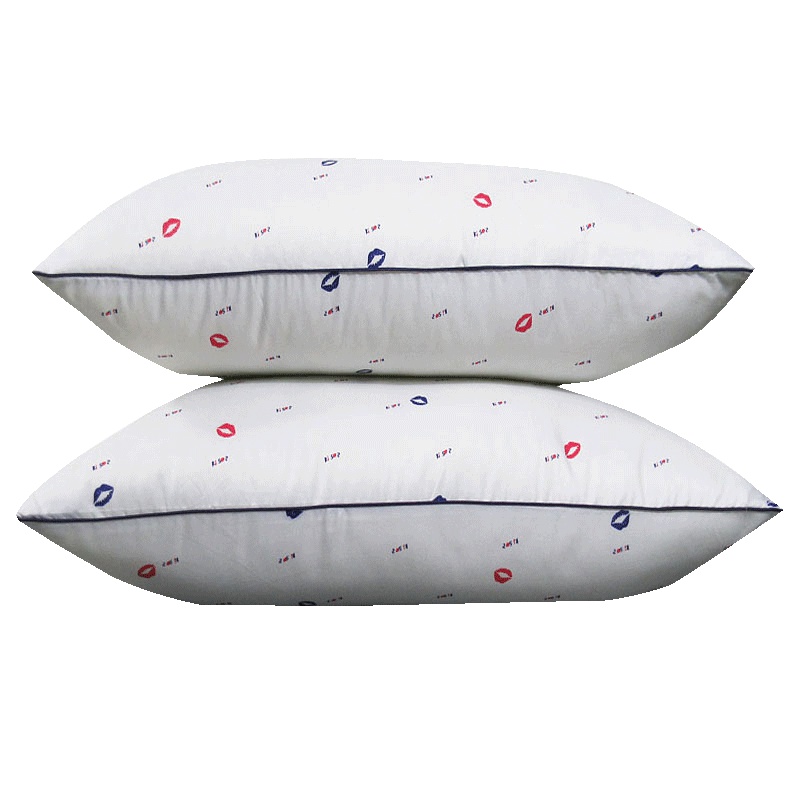 北极绒(Bejirog)家纺 舒适枕头枕芯成人正品星级酒店羽丝绒护颈枕头单人学生适用春季夏季秋季冬季纤维枕