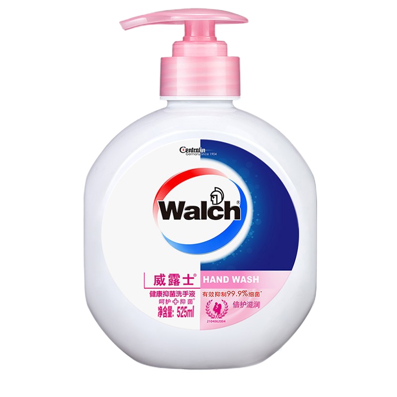 威露士（Walch）健康抑菌洗手液525ml(倍护滋润)