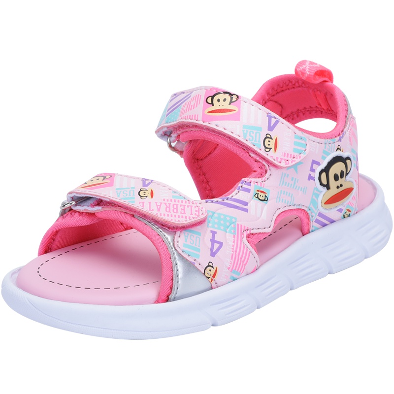 大嘴猴童鞋女童凉鞋2019韩版公主鞋女孩沙滩鞋潮儿童鞋子