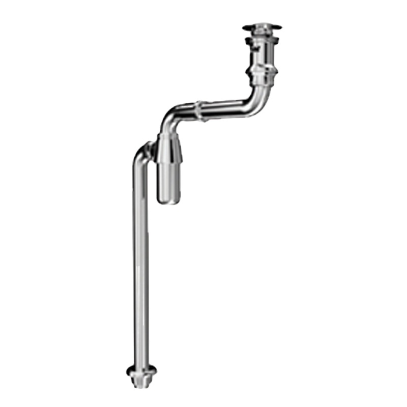 科勒排水管S弯管去水弯管面盆下水配件铸铜排污管可调型墙排/地排去水弯管