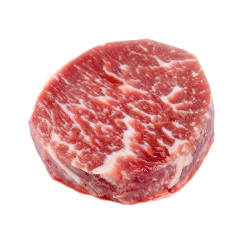 爱上星鲜 三食牛计 安格斯菲力牛排400g(200g*2)原切排酸牛扒 秘制牛排秘制鲜牛肉 急冻锁鲜不注水不注胶