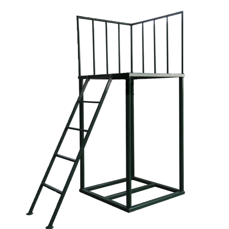 丛林狐 信任背摔台军绿色户外地面拓展心理行为素质培训器材 130KG