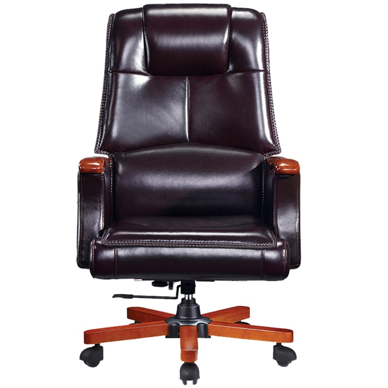 [硕辉]RJ-A2748班椅 牛皮老板办公转椅 680*750*1200mm
