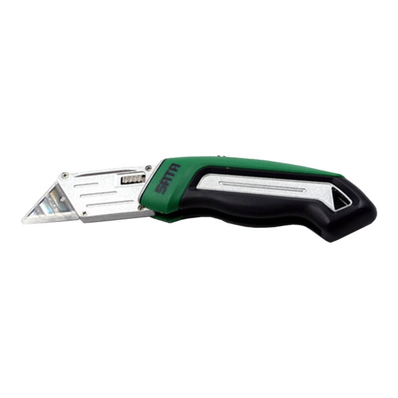 世达(SATA)T系列折叠式实用刀 壁纸刀裁纸刀贴膜刀纸刀片 93486