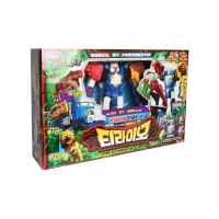 买奇酷咖宝车神玩具经典版巨兽时代变形玩具机甲合体机器人时间巨人男孩礼物 咖宝车神-时间巨人HCM009