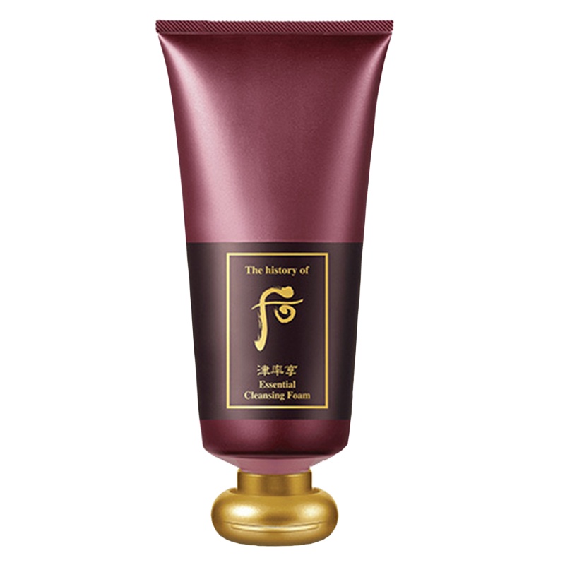 [无皂基清洁]Whoo 后 津率享 红华凝香 洁面乳 180ml/支 天然洁净