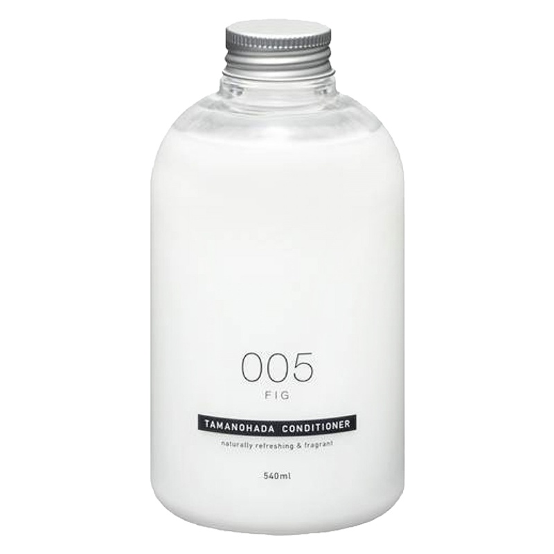 [引发头发内在力量]TAMANOHADA 玉肌 无硅油护发素/乳 005无花果 540ml/瓶 各种肤质 成人
