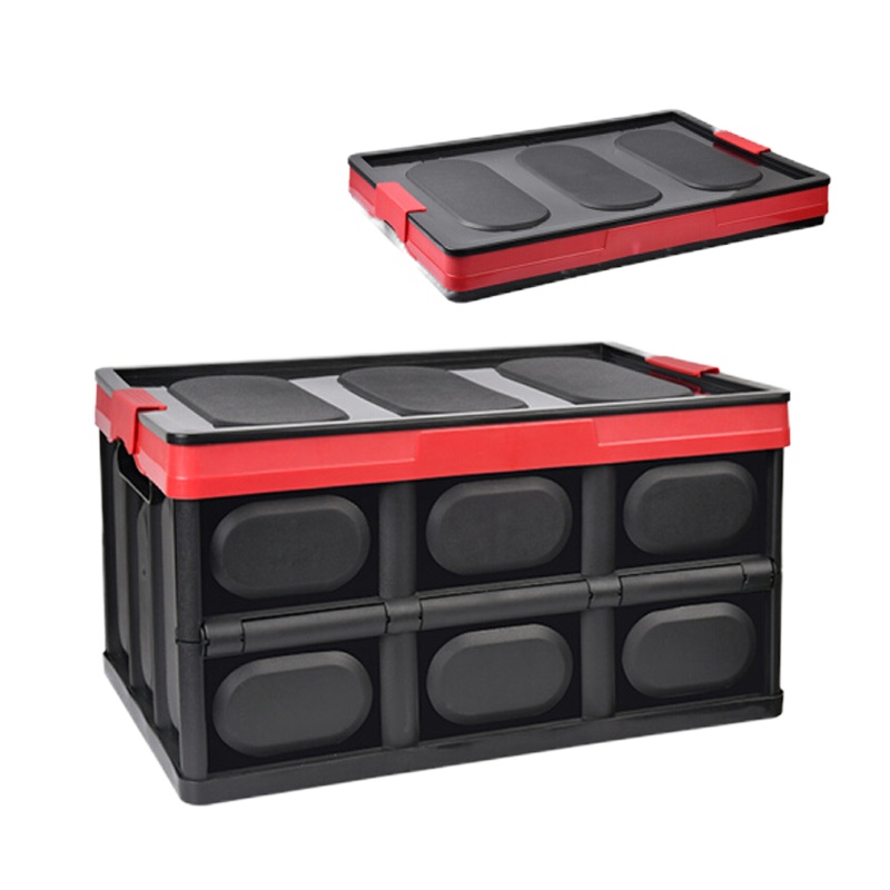 XN 汽车后备箱储物箱折叠车载收纳箱55L