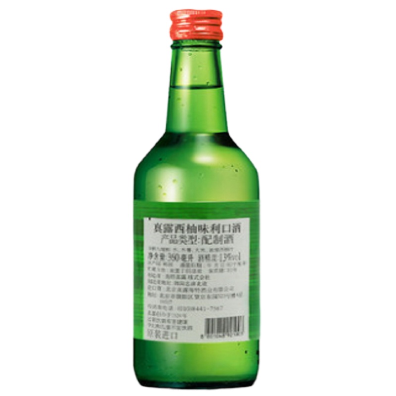 真露西柚味烧酒360ml