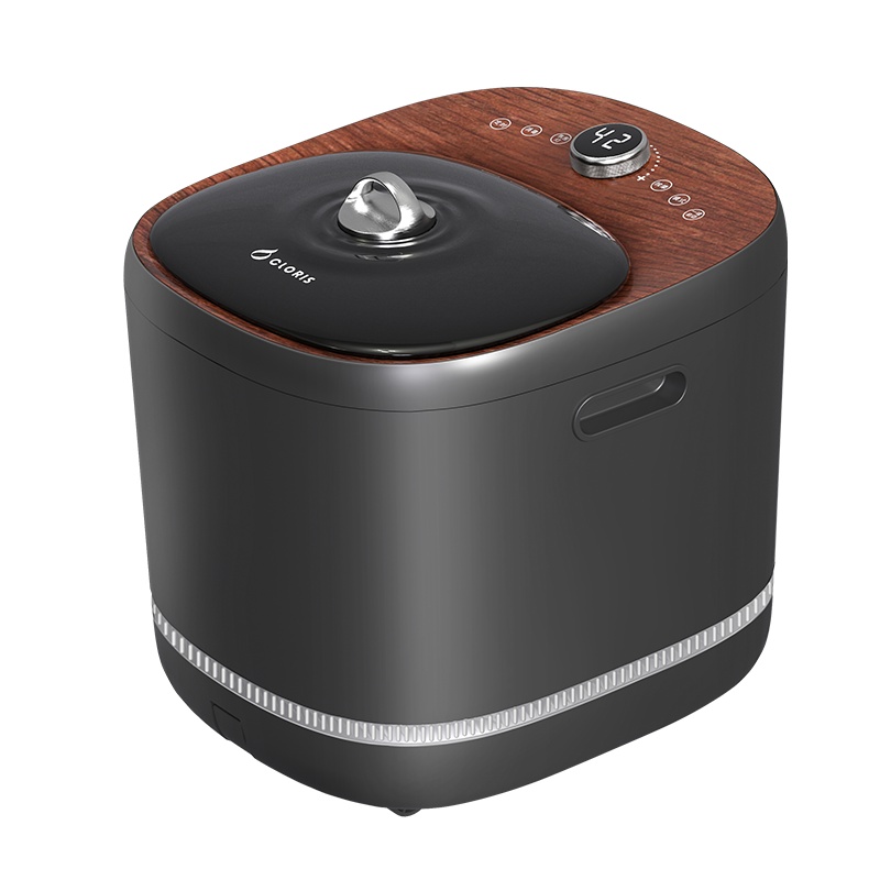 德国凯伦诗(CLORIS)泡脚盆足浴器高深桶 紫外线杀菌全自动按摩洗脚盆 电动泡脚足浴器 F766B典雅黑