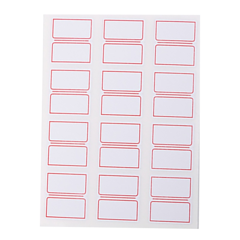 晨光 YT-16 12枚X10自粘性标签 口取纸 标价格贴 分类贴 YT-16 单本装 红