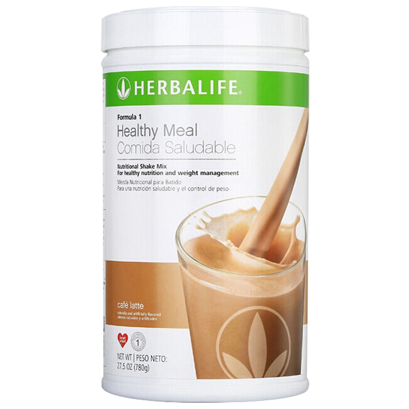美国康宝莱(herbalife)奶昔减肥代餐粉780g/罐装 美版非港版 膳食营养补充剂饱腹减重 咖啡味 预售1周后发