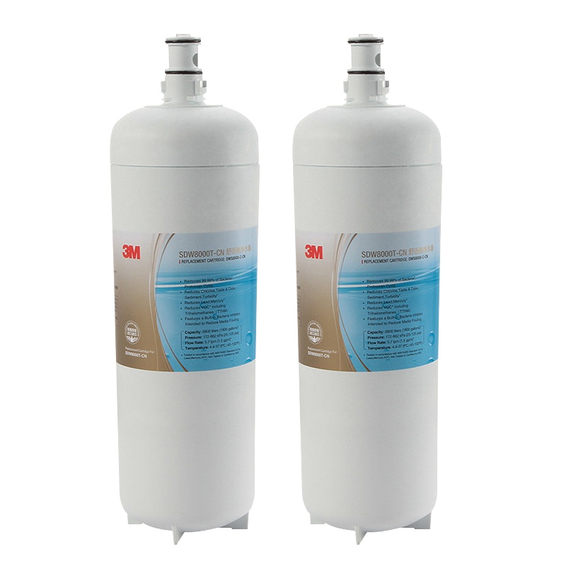 3M厨下式家用直饮净水器舒活泉SDW 8000T-CN型净水机原装替换滤芯