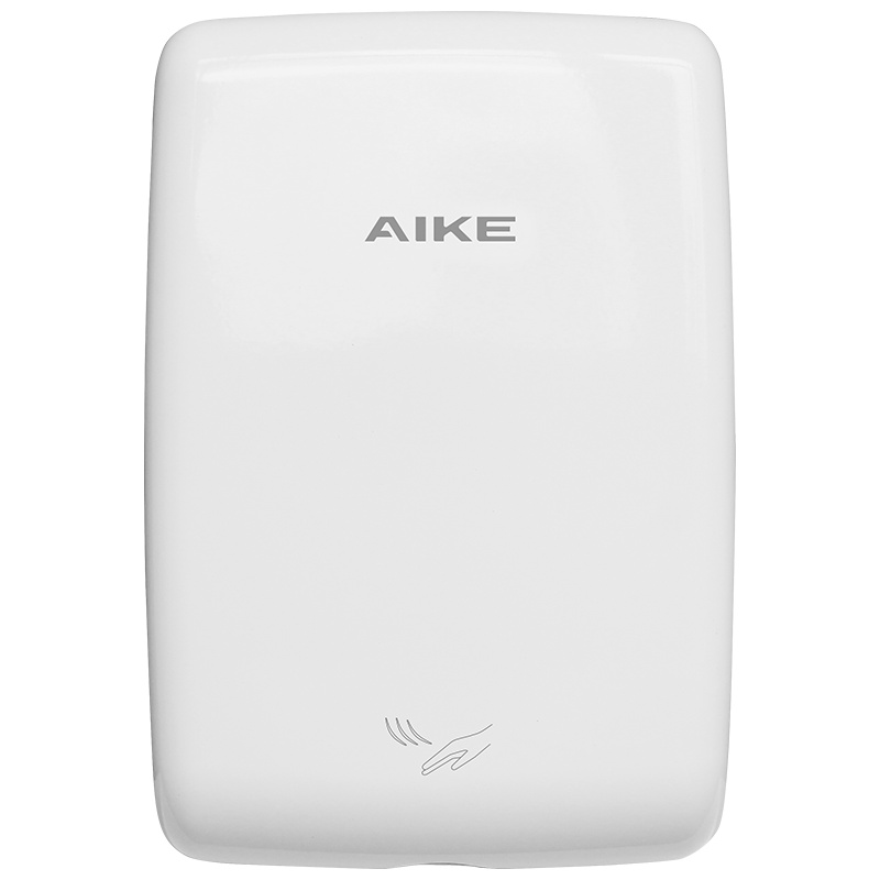艾克(AIKE)不锈钢迷你干手器 家用卫生间烘手器 全自动感应干手机 小型高速烘手机