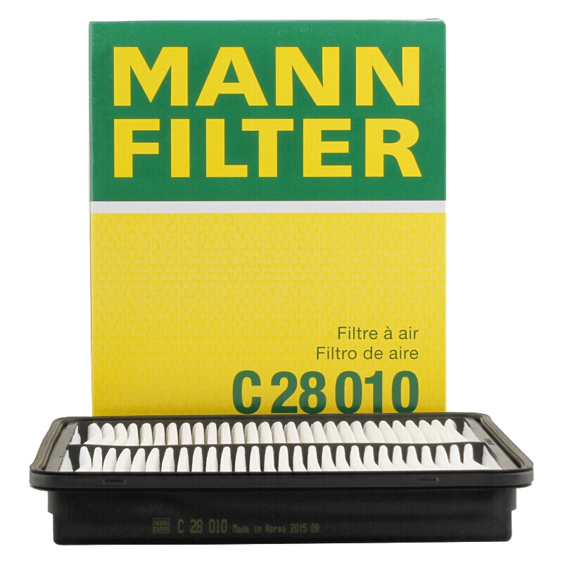 曼牌(MANN)空气滤C28010适配索纳塔八/现代ix35/胜达/起亚K5/智跑/索兰托